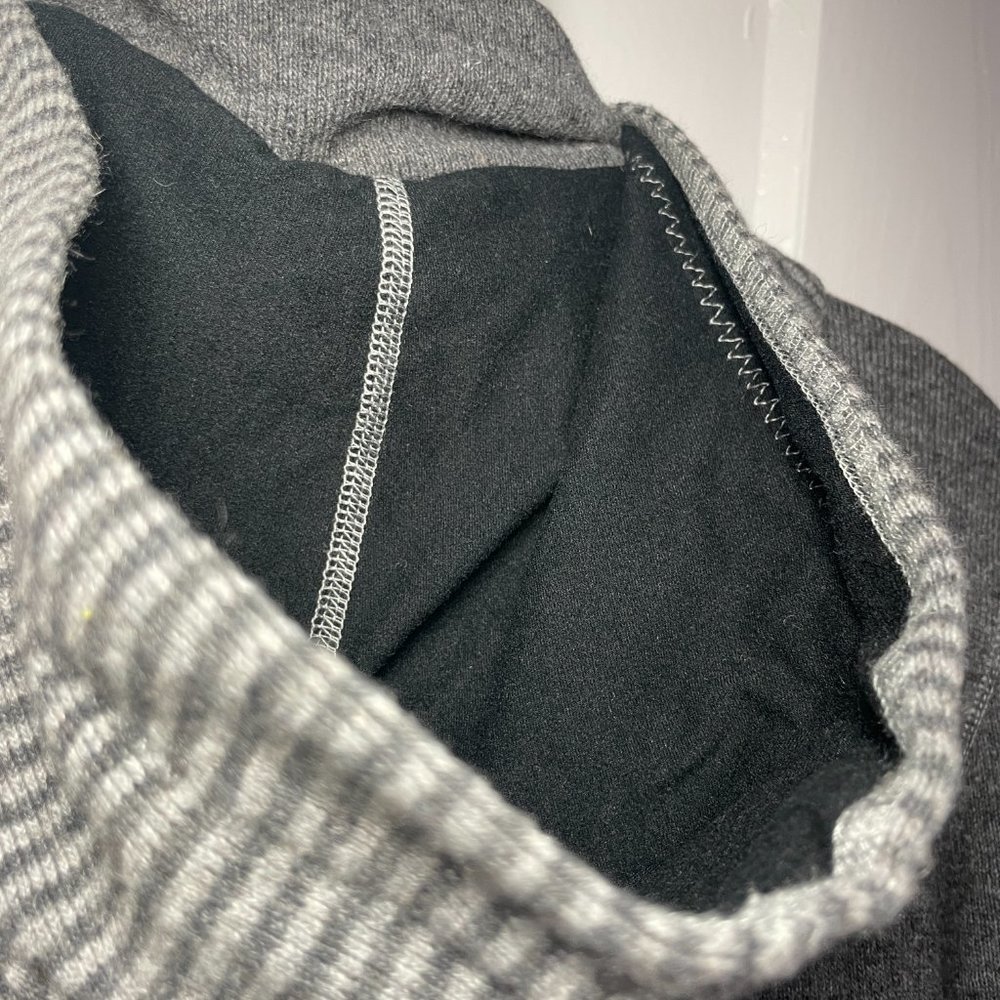 prAna - Grey Breathe Kari Zip Front Hooded Jacket Coat - Picture 11 of 13